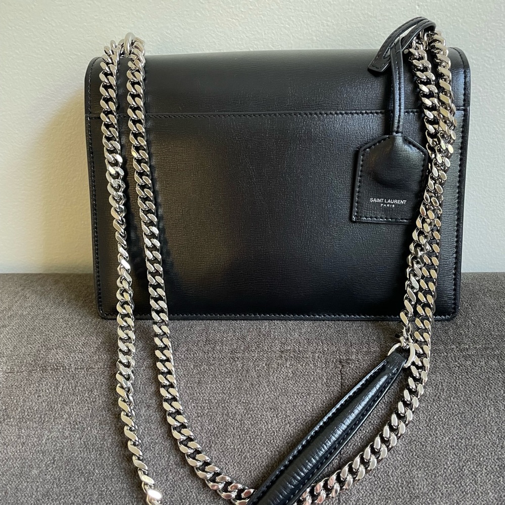 Ysl Medium Chained Sunset Bag - image 8